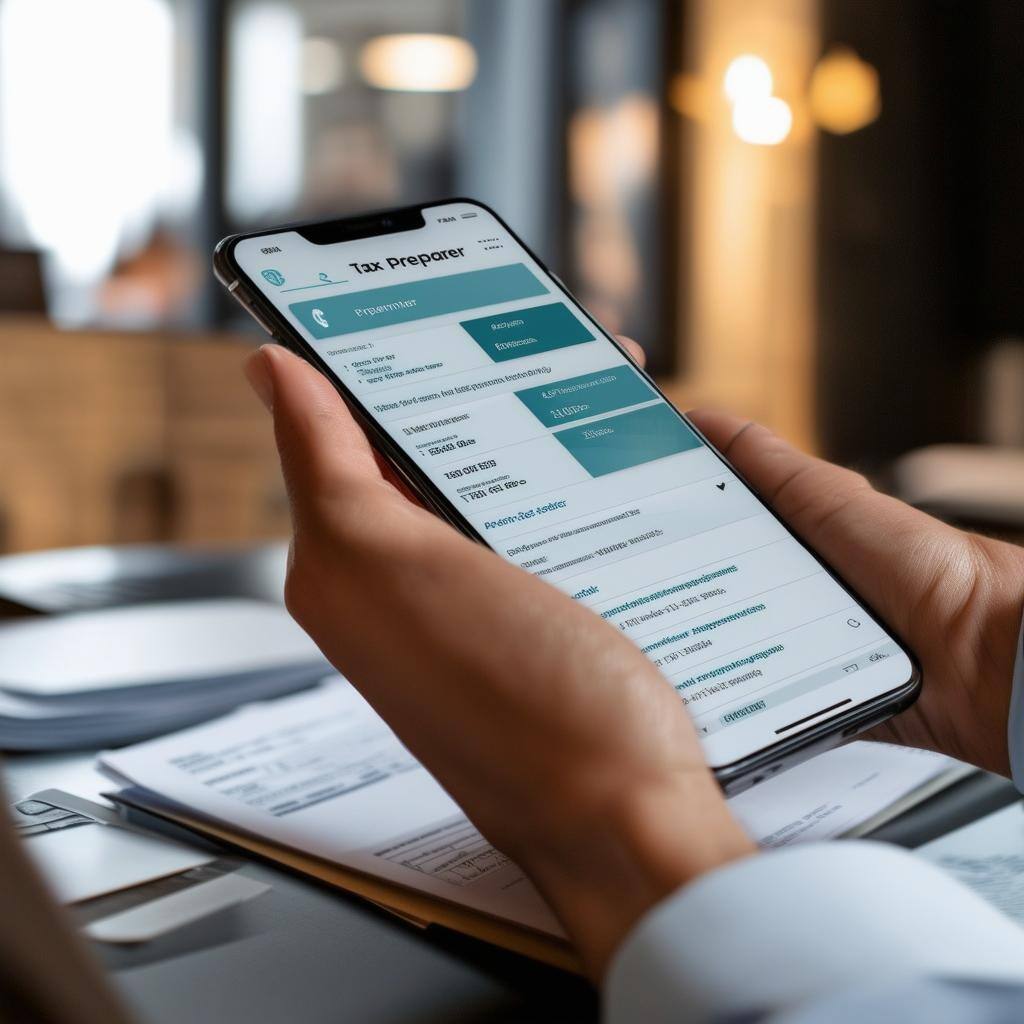 TAX preparer mobile app